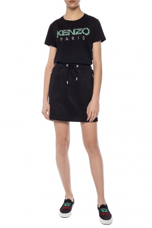 Short skirt with sewn-on stripes, zdjęcie 2 Short skirt with sewn-on stripes od Kenzo